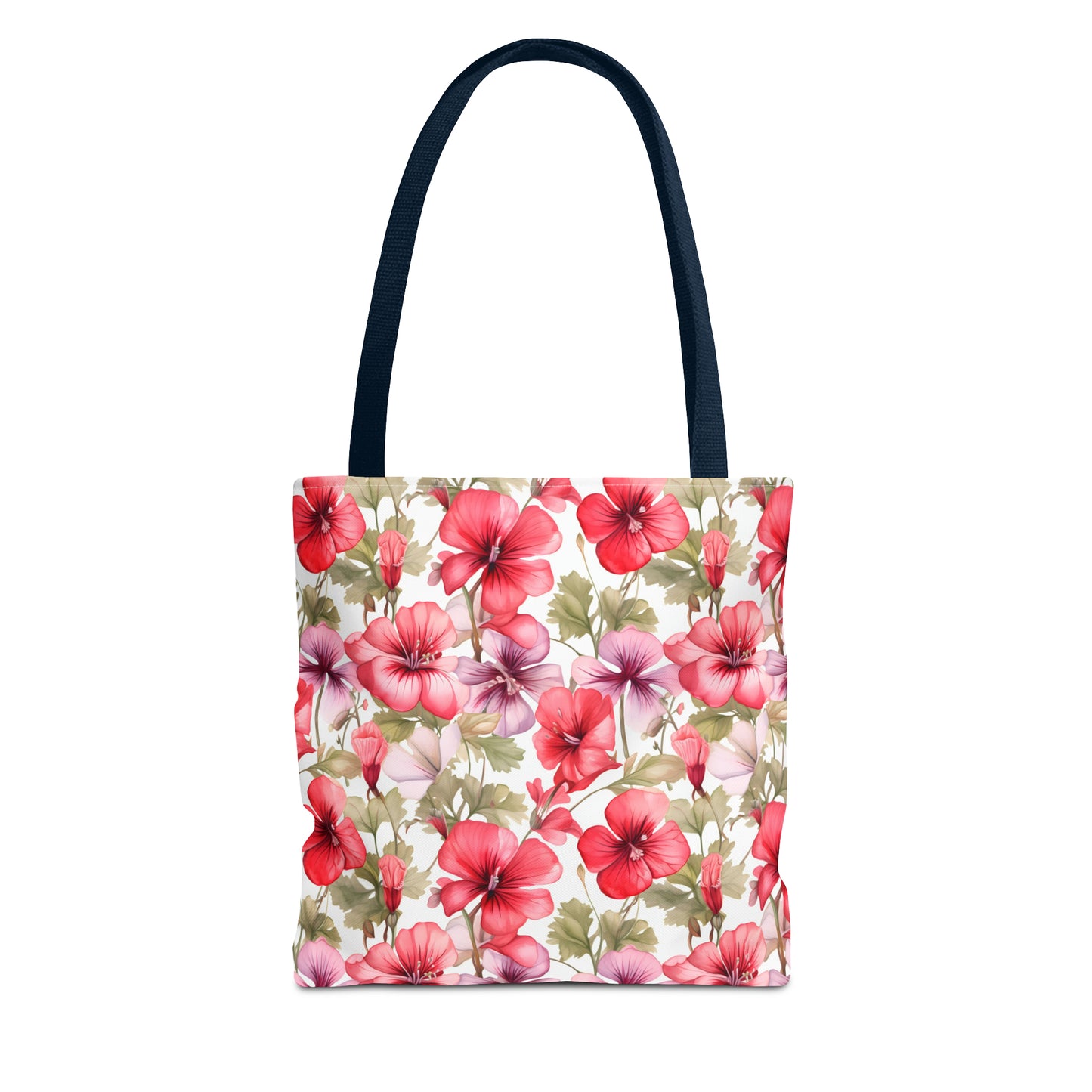 Pastel Blooms Pansy Tote Bag (13" x 13")