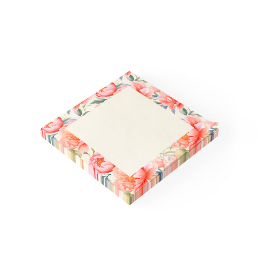 Pastel Blooms Peony Post-it® Sticky Note Pads